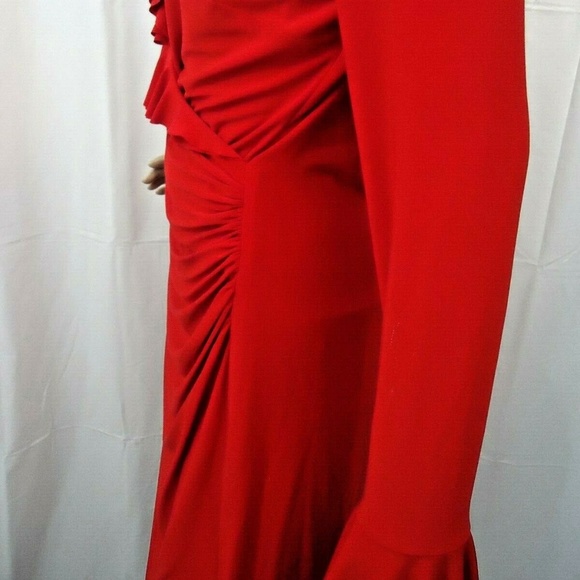 Lauren by Ralph Lauren Women's Ruffle-Trim Sheath - Picture 4 of 7